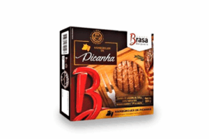 Hambúrguer Gourmet Picanha 300g - CX10 x 300g