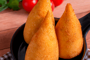 Coxinha Calabresa com Bacon
